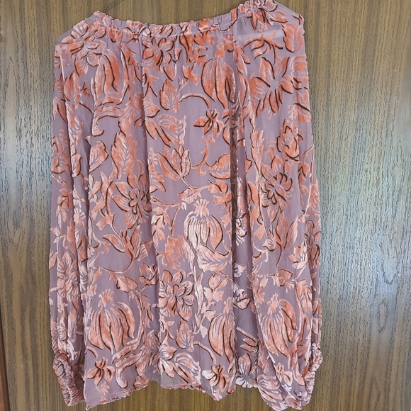 Sundance Floral Blouse in Size Small - Picture 2 of 10